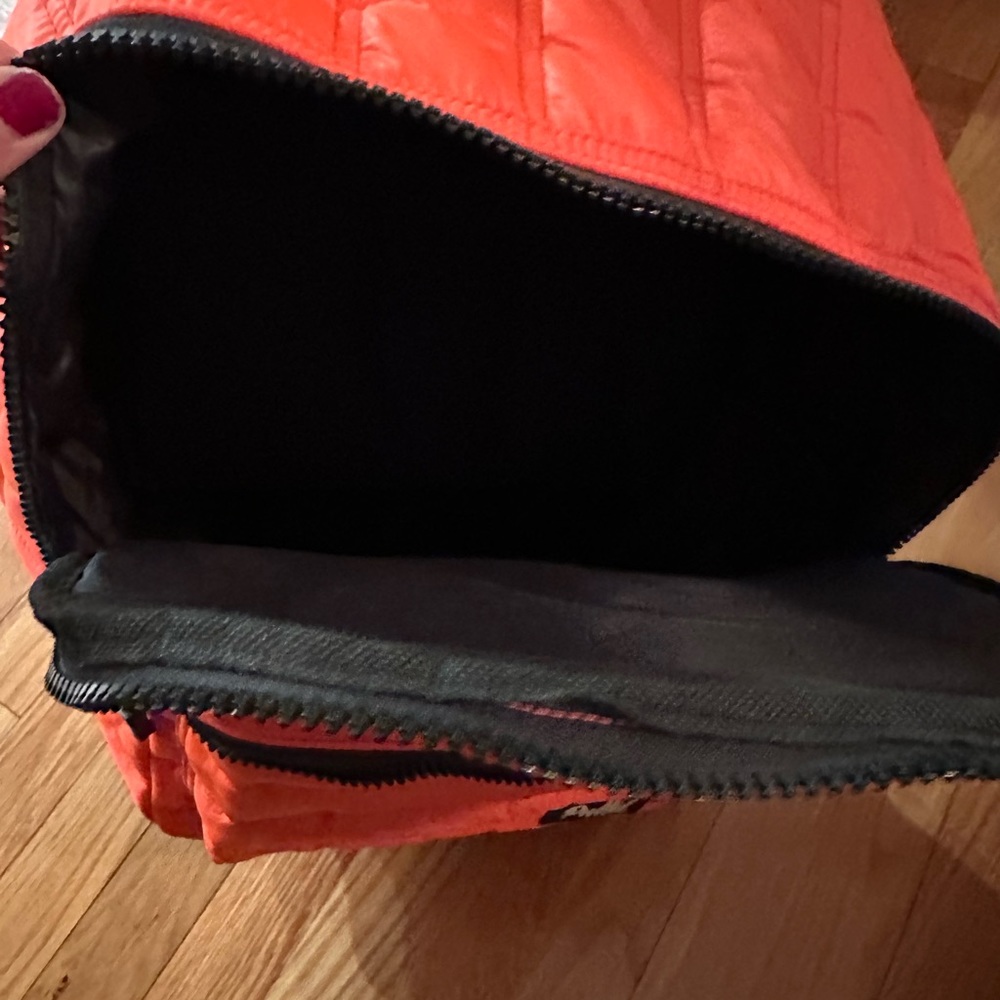 Orange Puffed Backpack. - image 2